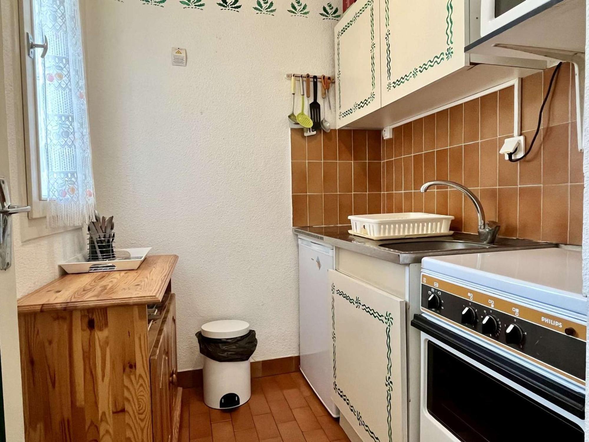 Studio A Argeles-Sur-Mer, 400M De La Plage Et Proche Commerces, Loggia, Animaux Bienvenus, Menage Inclus - Fr-1-225-548 מראה חיצוני תמונה